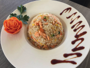 136. Riso Saltato con Salmone